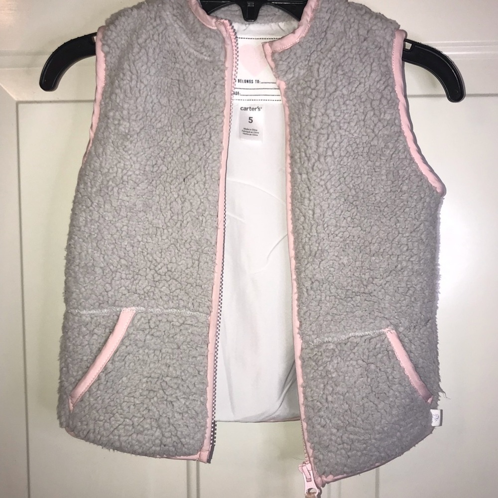 Carter’s Full-Zip Sherpa Vest